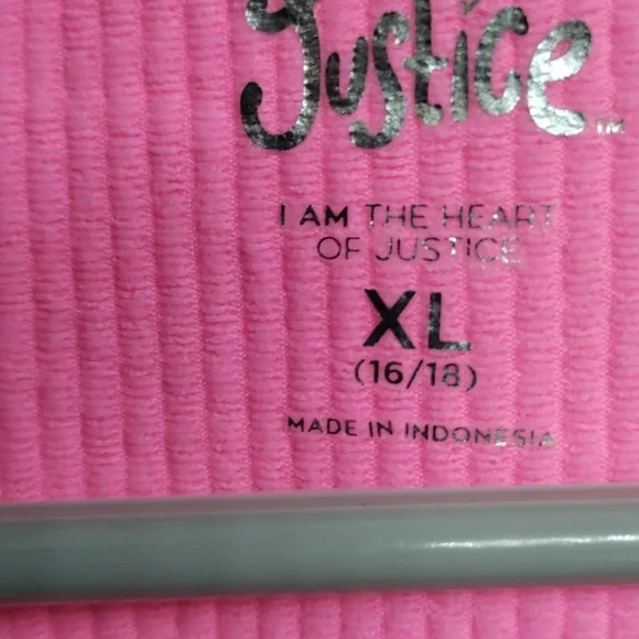 💖 Justice Racer Back Rib Tank - Picture 7 of 9